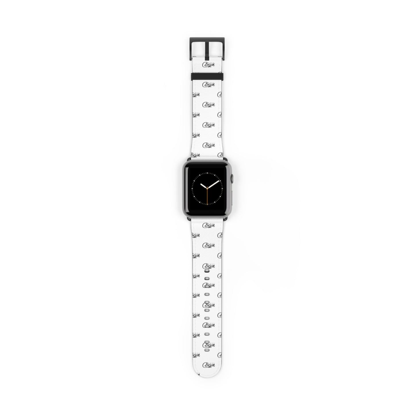 Sleek Monochrome Watch Band, Minimalist Style, IPhone Band, Modern Watch Strap, Trendy Gift for Him/Her, Stylish Accessory