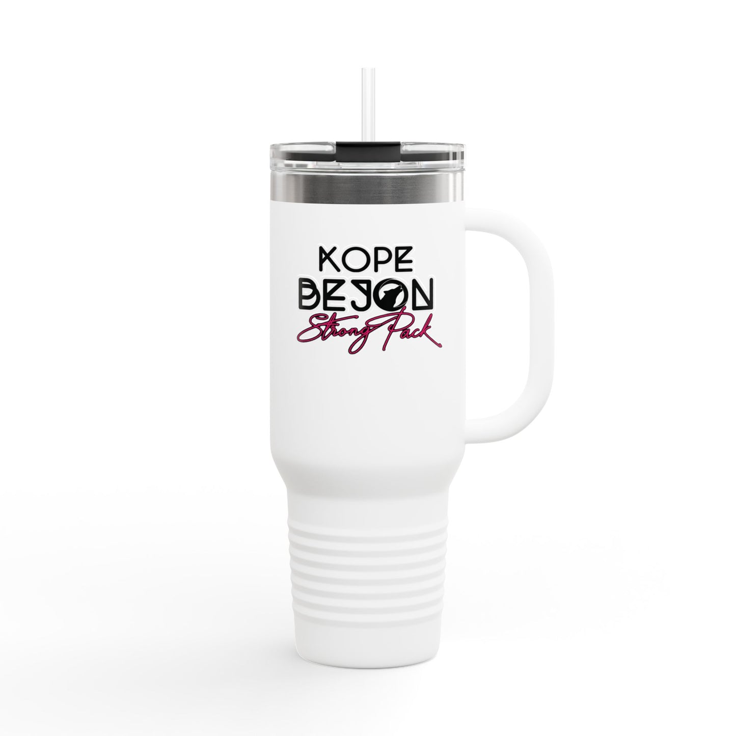 Stylish Insulated Travel Mug, 40oz | Perfect for Coffee Lovers, Outdoor Adventures, Gift for Any Occasion, Customizable Design