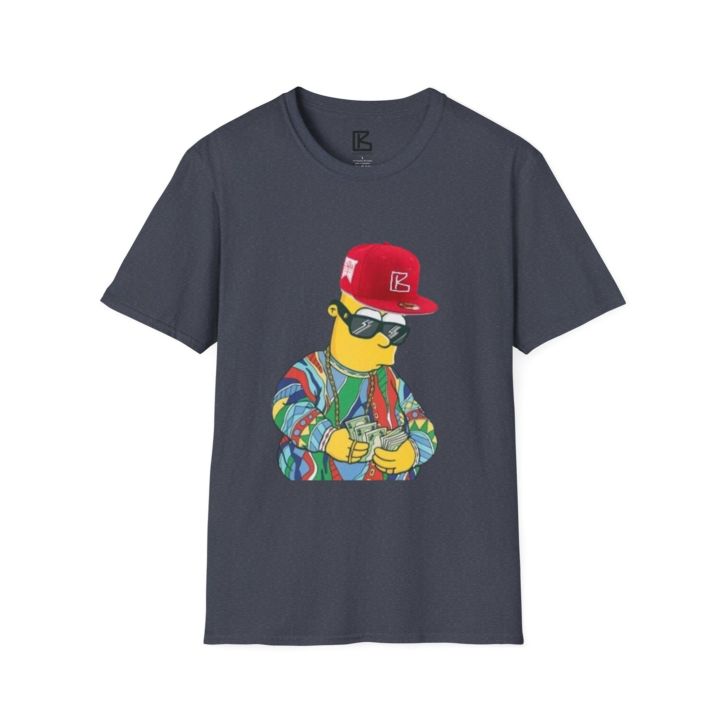 Cool Character Graphic T-Shirt, Hip Hop Style Tee, Gift for Music Lovers, Streetwear Apparel, Trendy Unisex Shirt
