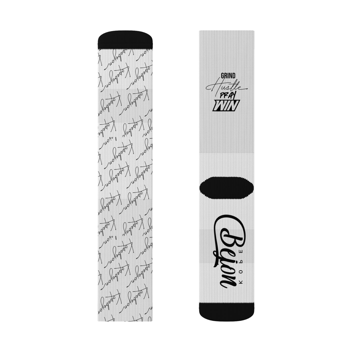 Stylish Sublimation Socks with Inspirational Quotes, Unique Gifts for Birthdays, Holidays, Cozy Wear, Comfortable Everyday Use