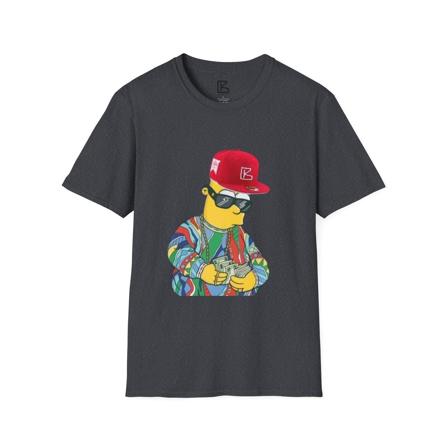 Cool Character Graphic T-Shirt, Hip Hop Style Tee, Gift for Music Lovers, Streetwear Apparel, Trendy Unisex Shirt
