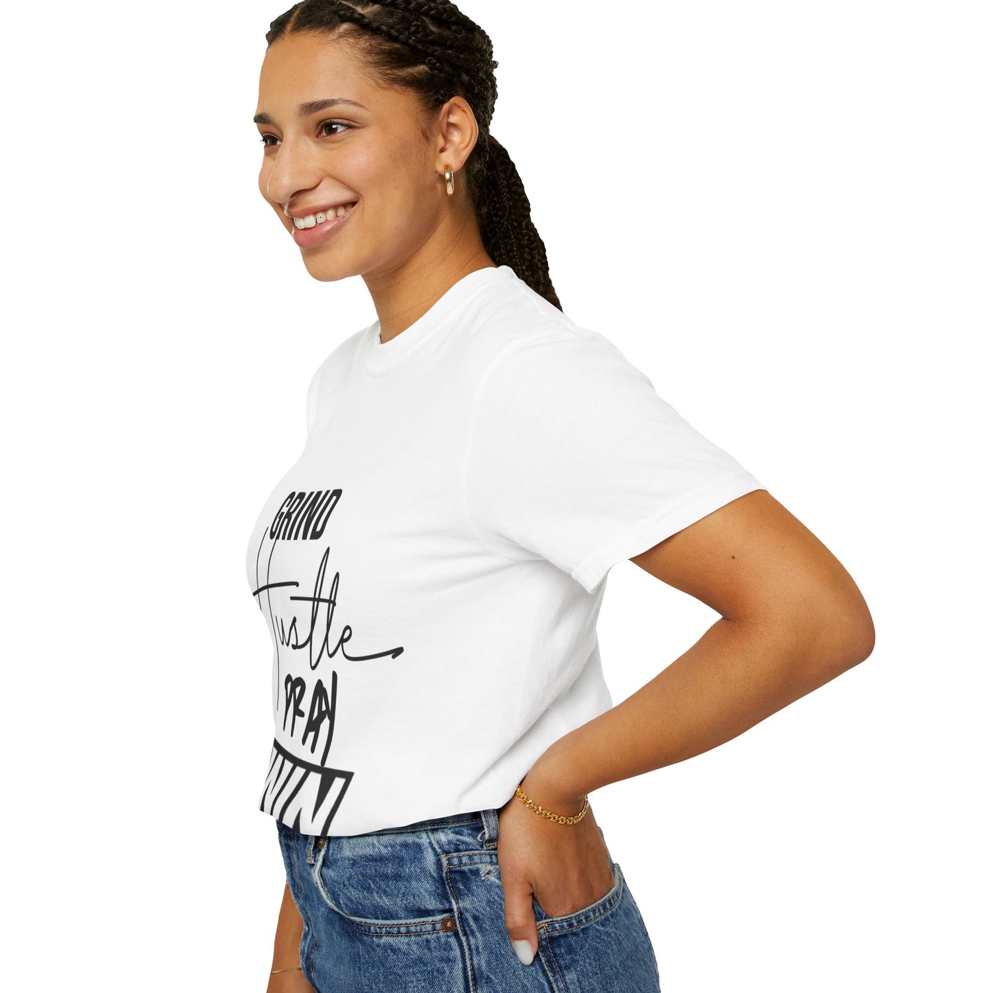 Inspirational Hustle T-Shirt, Motivational Tee, Unisex Tee for Entrepreneurs, Gift for Graduates, Everyday Wear, Affirmation Top