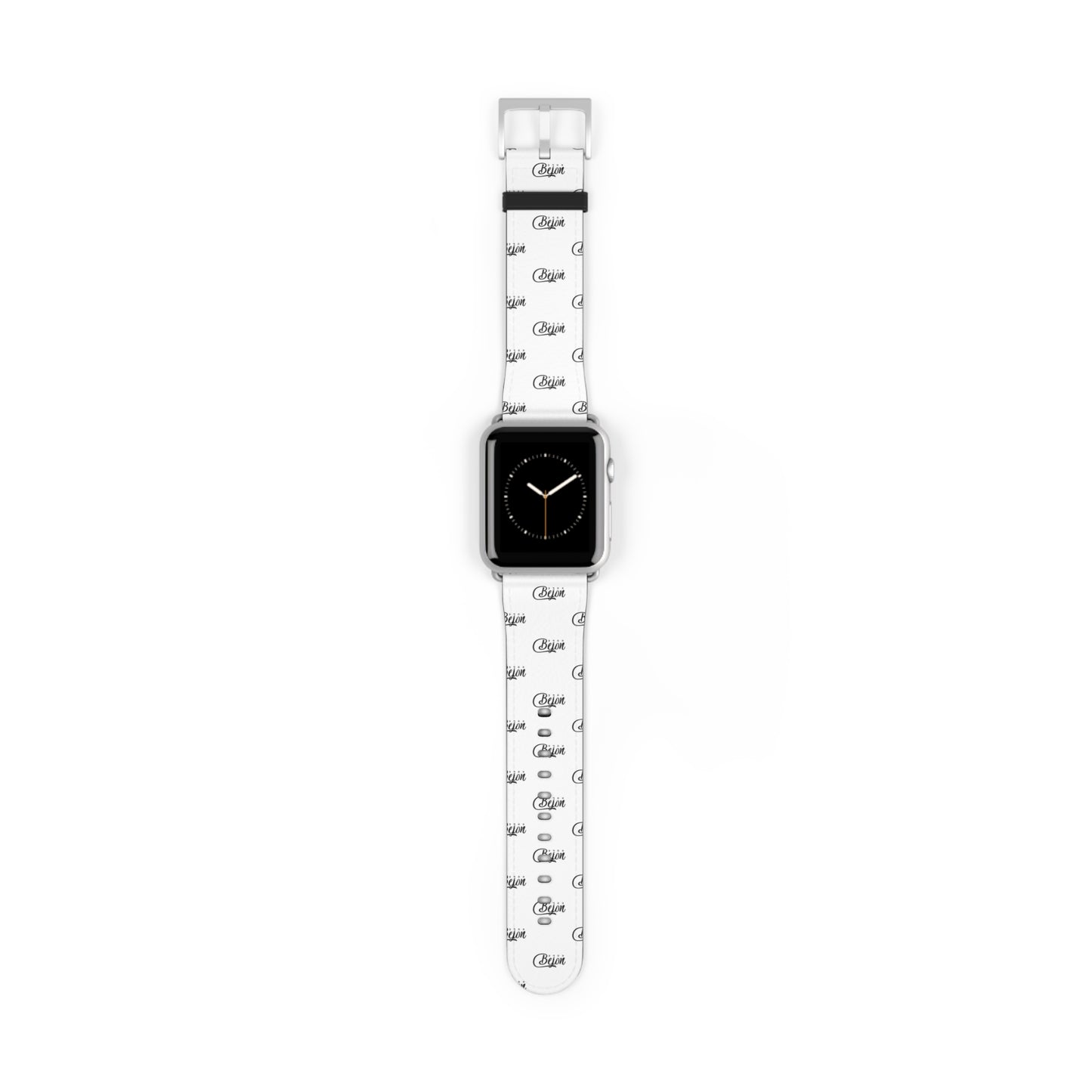 Sleek Monochrome Watch Band, Minimalist Style, IPhone Band, Modern Watch Strap, Trendy Gift for Him/Her, Stylish Accessory