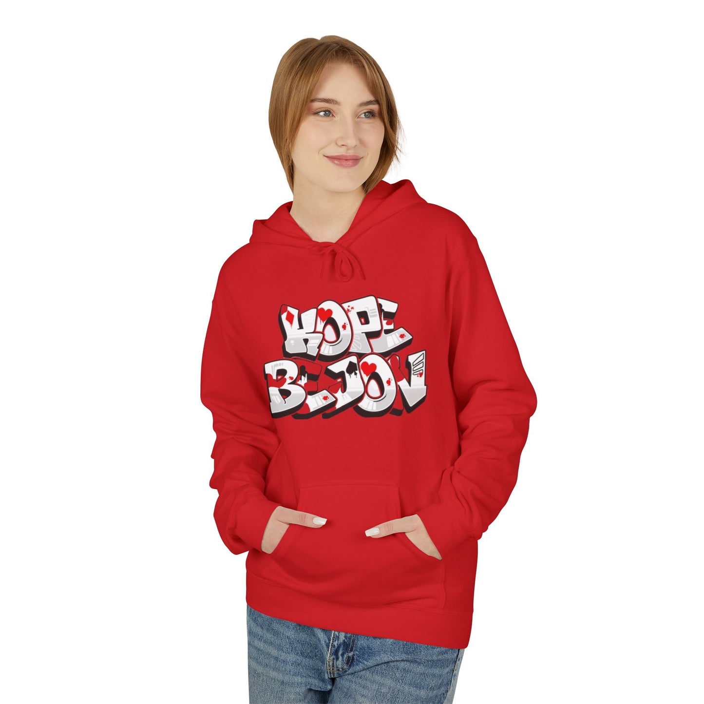Graffiti Heart Hoodie - Urban Style, Streetwear, Cozy Apparel, Gift for Him/Her, Casual Outfit, Year-Round Fashion