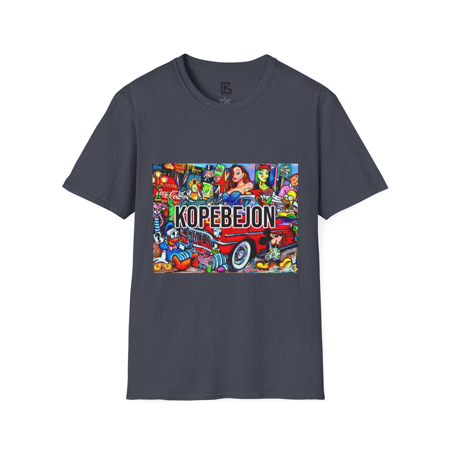 Colorful Graphic Tee, Fun Street Art T-Shirt, Unisex Summer Shirt, Casual Wear, Gift for Artists, Music Lovers