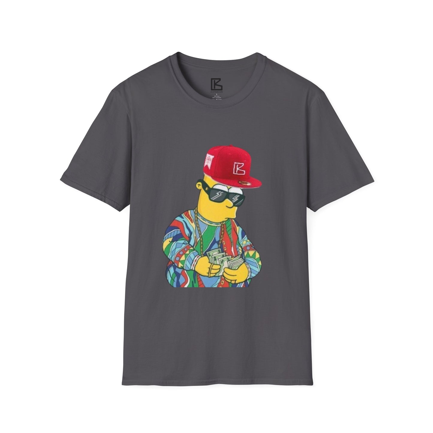 Cool Character Graphic T-Shirt, Hip Hop Style Tee, Gift for Music Lovers, Streetwear Apparel, Trendy Unisex Shirt