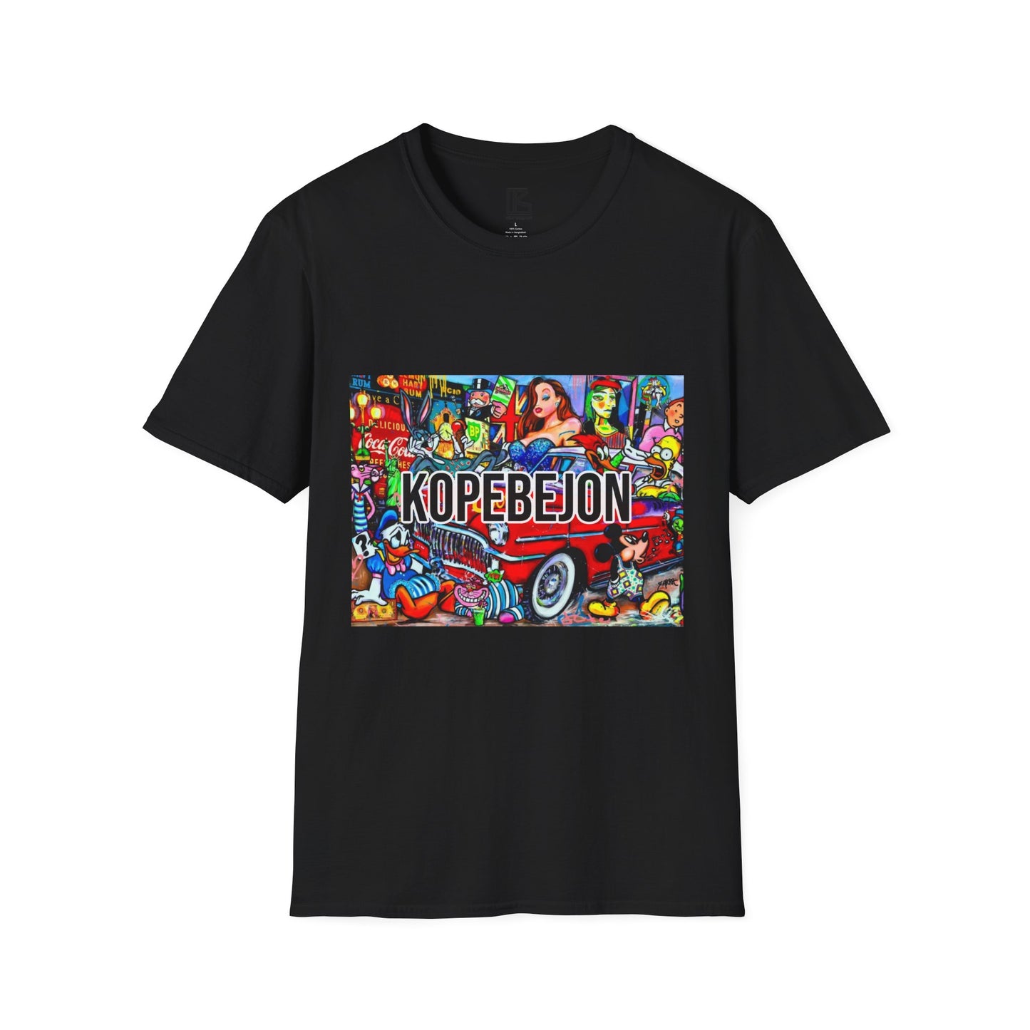 Colorful Graphic Tee, Fun Street Art T-Shirt, Unisex Summer Shirt, Casual Wear, Gift for Artists, Music Lovers