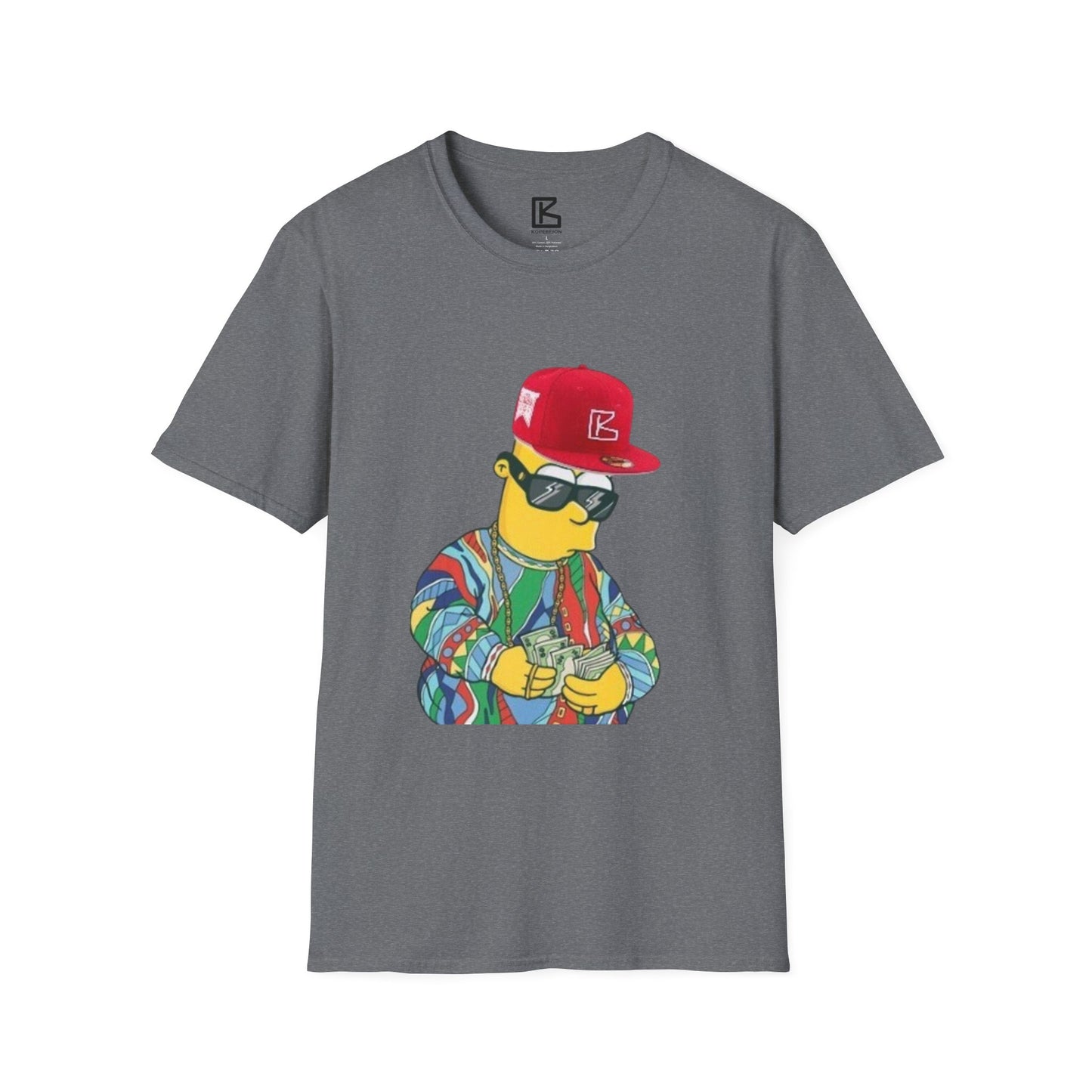 Cool Character Graphic T-Shirt, Hip Hop Style Tee, Gift for Music Lovers, Streetwear Apparel, Trendy Unisex Shirt