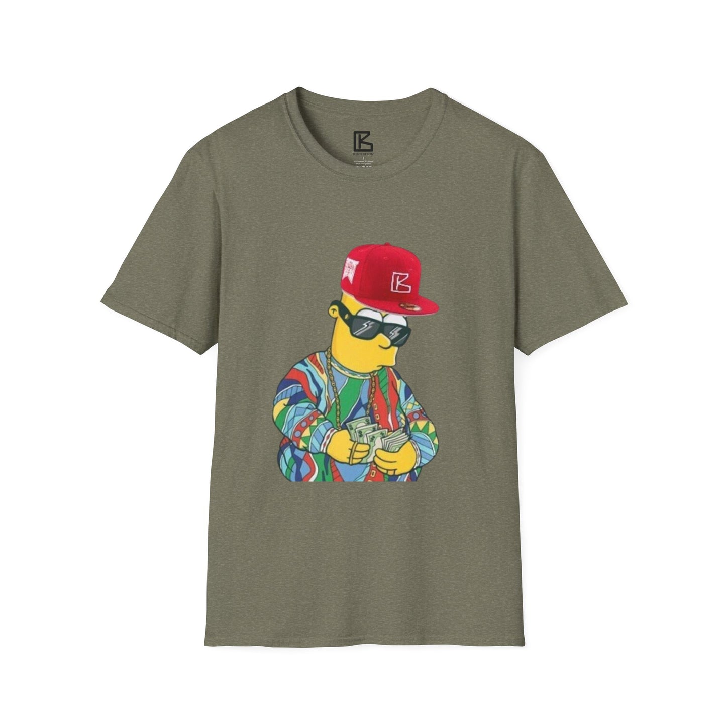 Cool Character Graphic T-Shirt, Hip Hop Style Tee, Gift for Music Lovers, Streetwear Apparel, Trendy Unisex Shirt