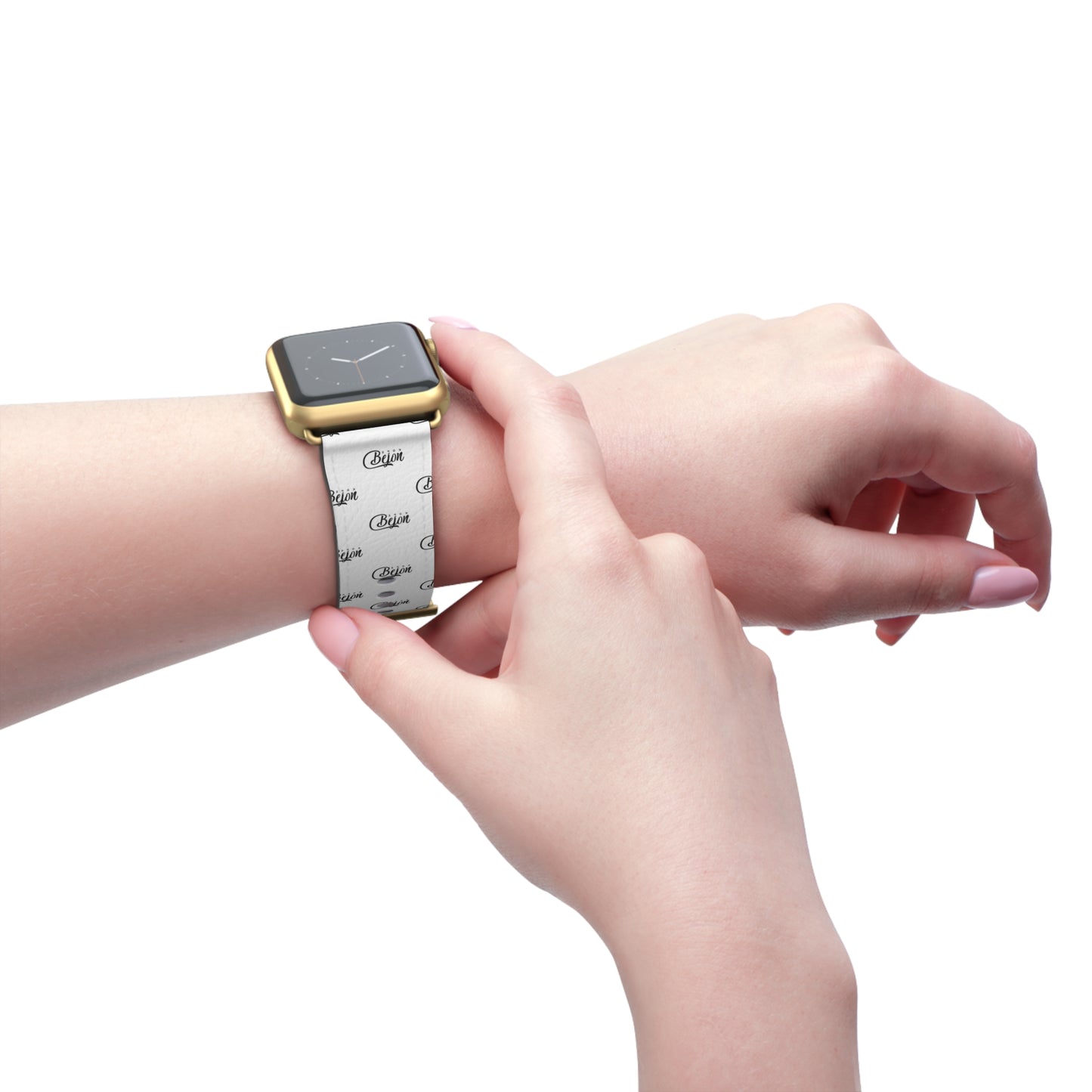 Sleek Monochrome Watch Band, Minimalist Style, IPhone Band, Modern Watch Strap, Trendy Gift for Him/Her, Stylish Accessory