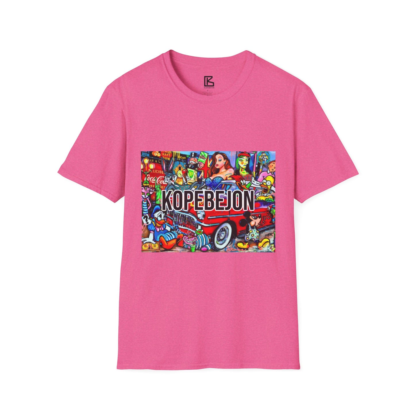 Colorful Graphic Tee, Fun Street Art T-Shirt, Unisex Summer Shirt, Casual Wear, Gift for Artists, Music Lovers