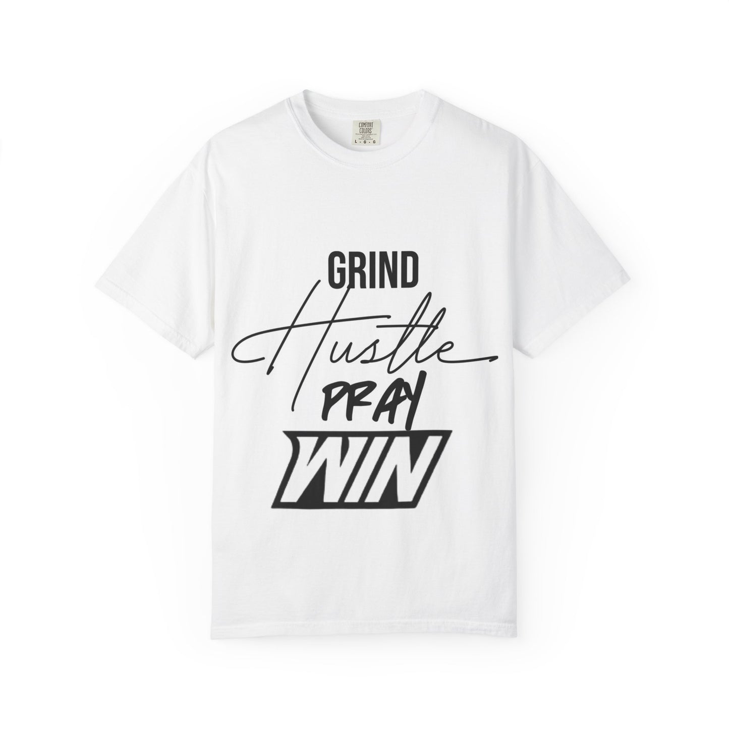 Inspirational Hustle T-Shirt, Motivational Tee, Unisex Tee for Entrepreneurs, Gift for Graduates, Everyday Wear, Affirmation Top