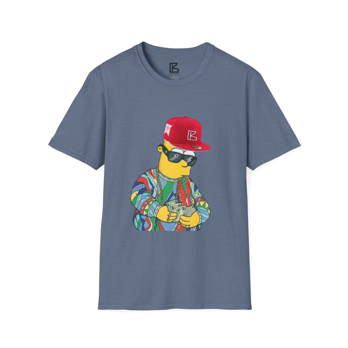 Cool Character Graphic T-Shirt, Hip Hop Style Tee, Gift for Music Lovers, Streetwear Apparel, Trendy Unisex Shirt