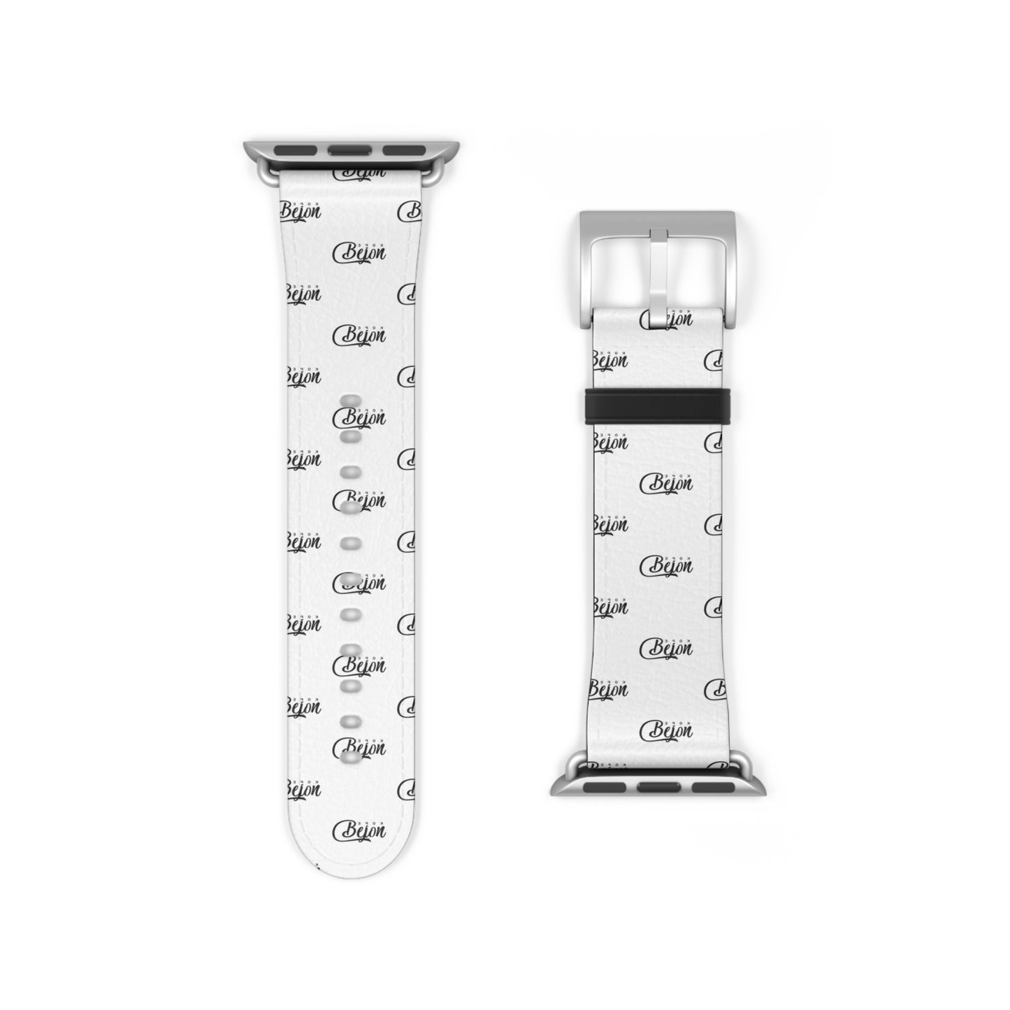 Sleek Monochrome Watch Band, Minimalist Style, IPhone Band, Modern Watch Strap, Trendy Gift for Him/Her, Stylish Accessory