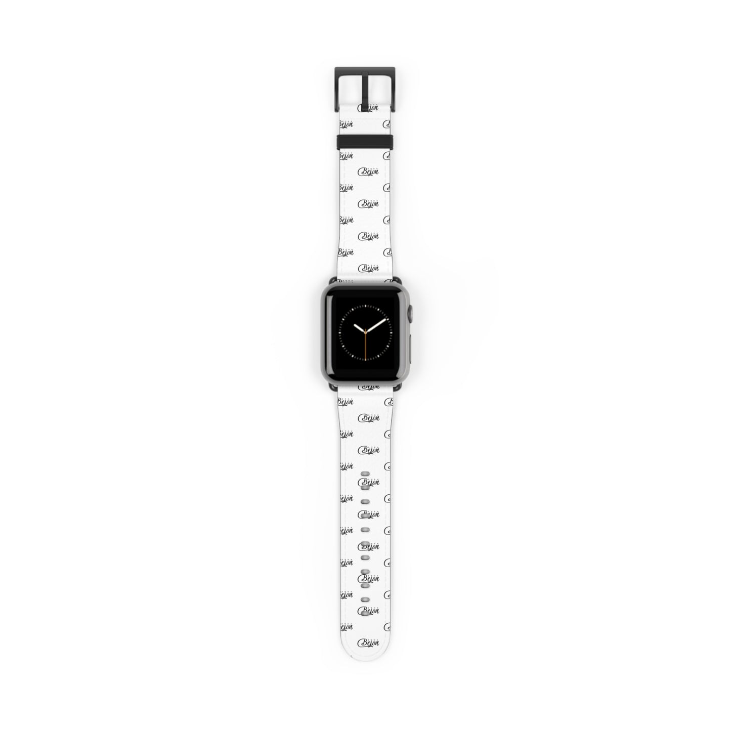 Sleek Monochrome Watch Band, Minimalist Style, IPhone Band, Modern Watch Strap, Trendy Gift for Him/Her, Stylish Accessory
