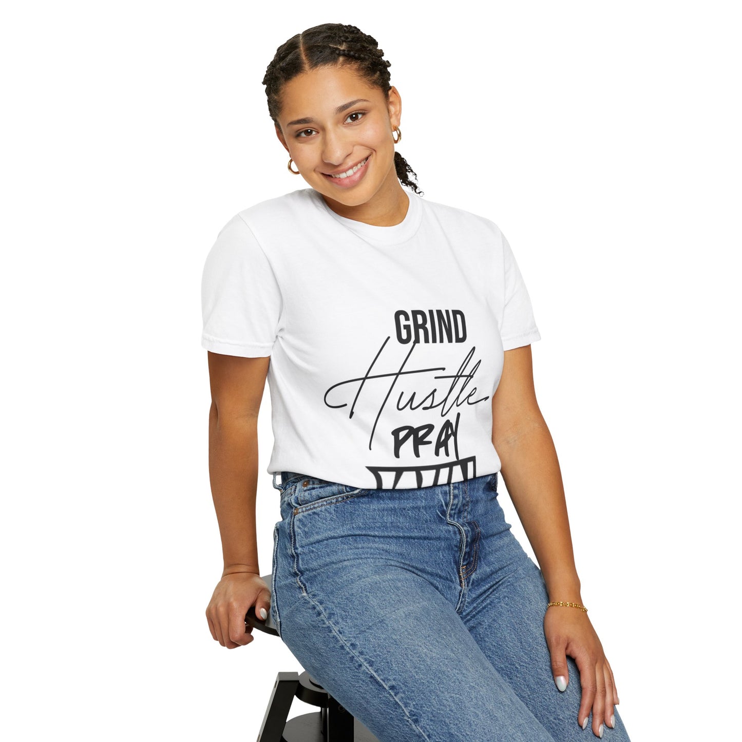 Inspirational Hustle T-Shirt, Motivational Tee, Unisex Tee for Entrepreneurs, Gift for Graduates, Everyday Wear, Affirmation Top
