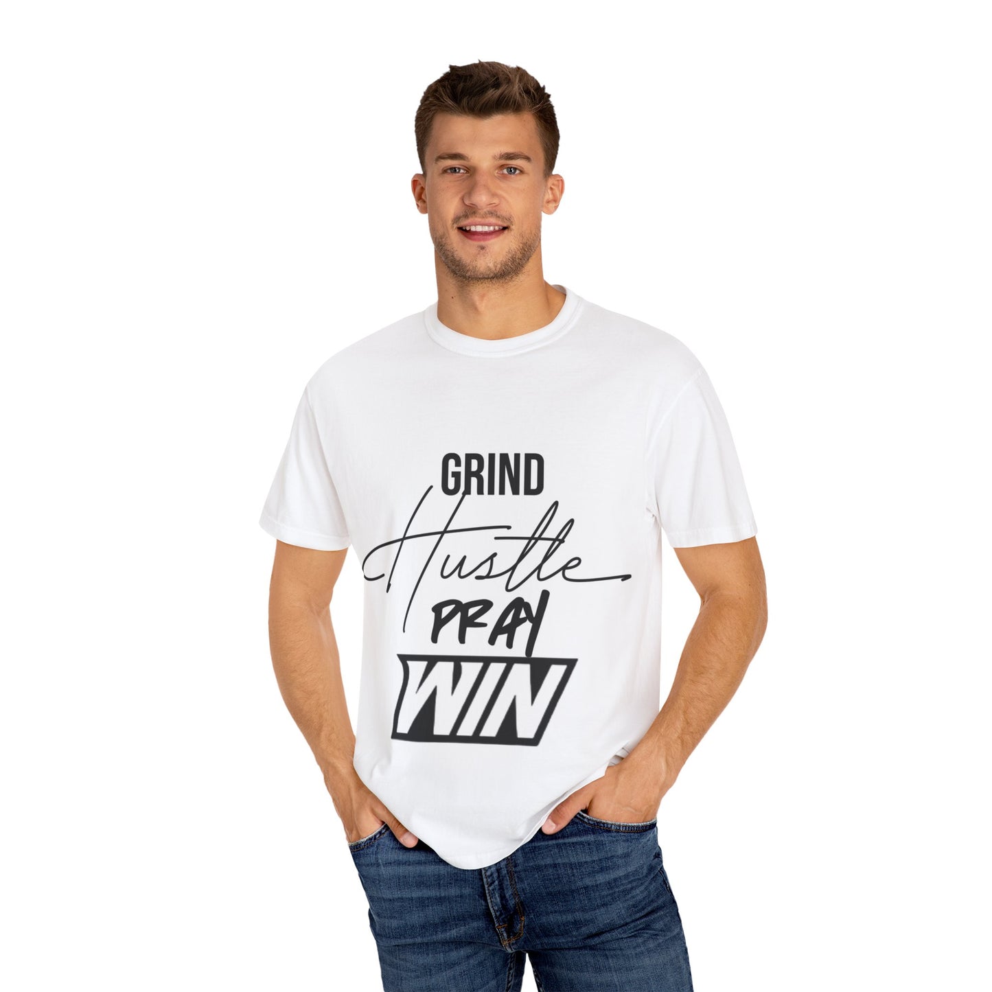 Inspirational Hustle T-Shirt, Motivational Tee, Unisex Tee for Entrepreneurs, Gift for Graduates, Everyday Wear, Affirmation Top