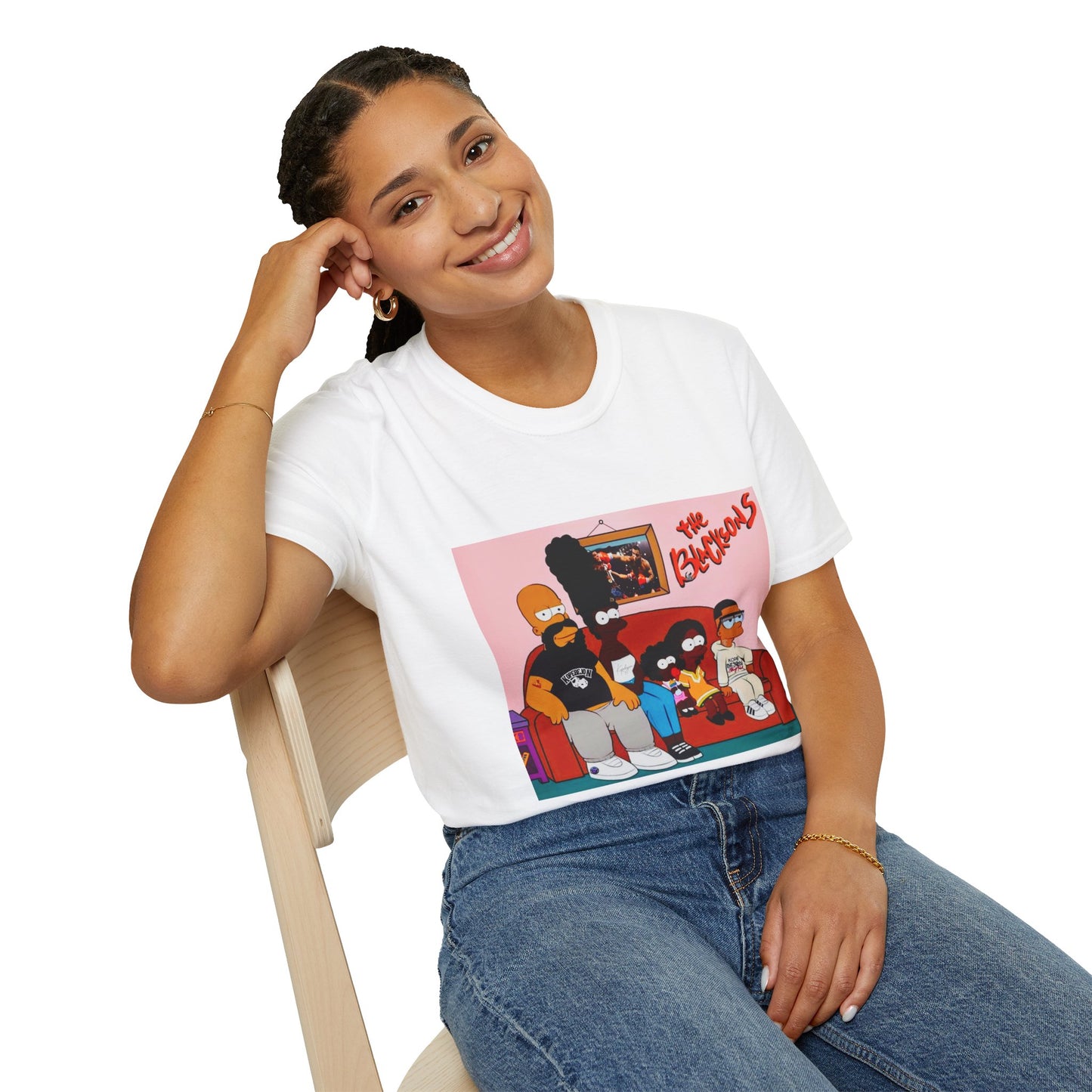 Stylish Cartoon T-Shirt - Vintage Graphic Tee, Fun Gift for Fans, Casual Wear, Quirky Apparel, Comfortable Daily Wear
