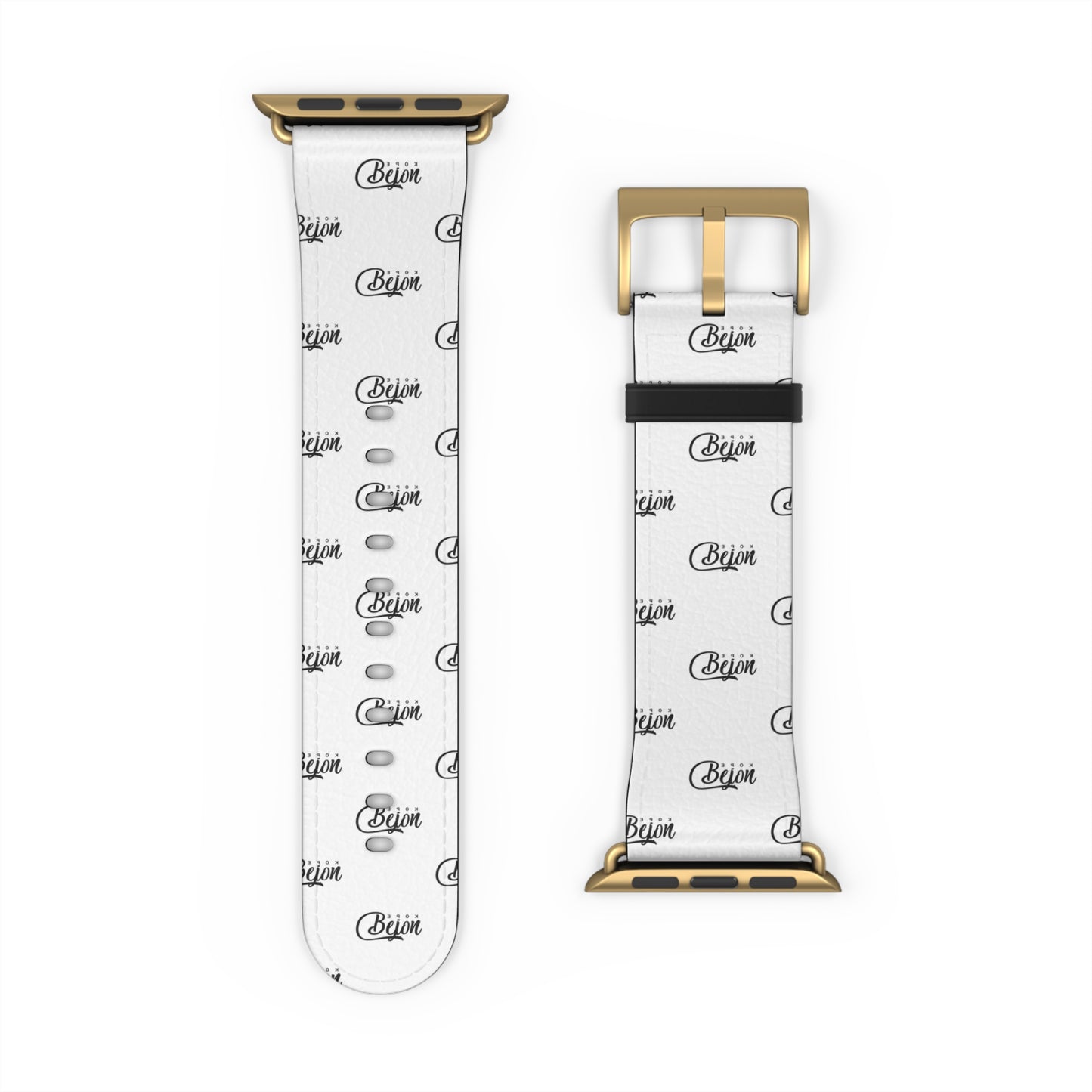 Sleek Monochrome Watch Band, Minimalist Style, IPhone Band, Modern Watch Strap, Trendy Gift for Him/Her, Stylish Accessory