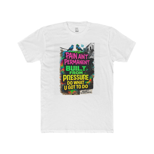 Colorful Inspirational Unisex Cotton Crew Tee - Motivational Shirt, Gift for Friends, Casual Wear, Everyday Comfort, Unique Graphic Tee