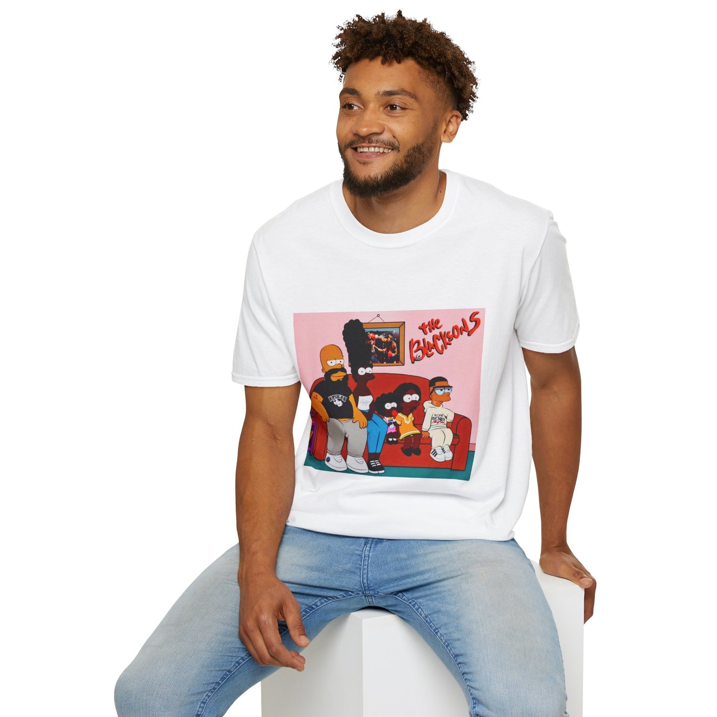 Stylish Cartoon T-Shirt - Vintage Graphic Tee, Fun Gift for Fans, Casual Wear, Quirky Apparel, Comfortable Daily Wear