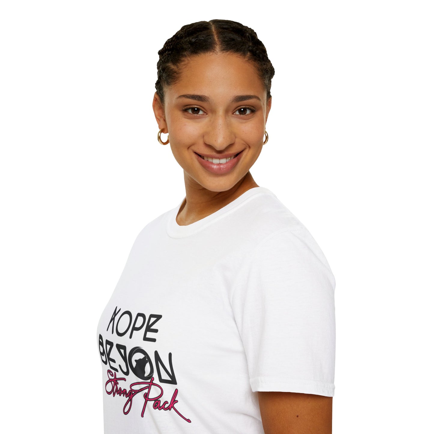 Kope Bejon Strong Pack Unisex Softstyle T-Shirt, Motivational Tee, Gift for Him/Her, Casual Wear, Everyday Comfort