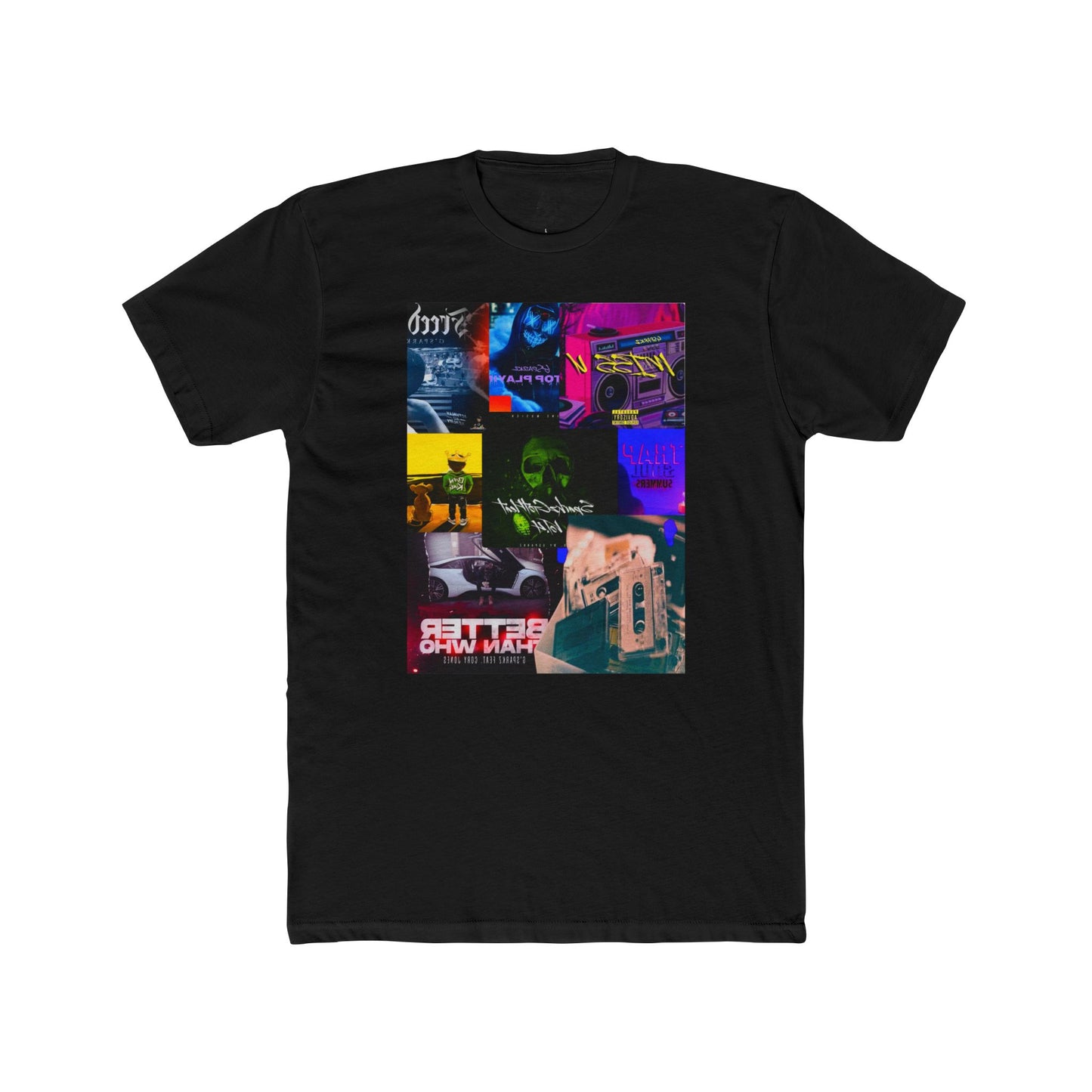 Retro Graphic Unisex Cotton Crew Tee | Vintage Aesthetic T-Shirt, Casual Wear, Gift for Music Lovers, Festival Apparel