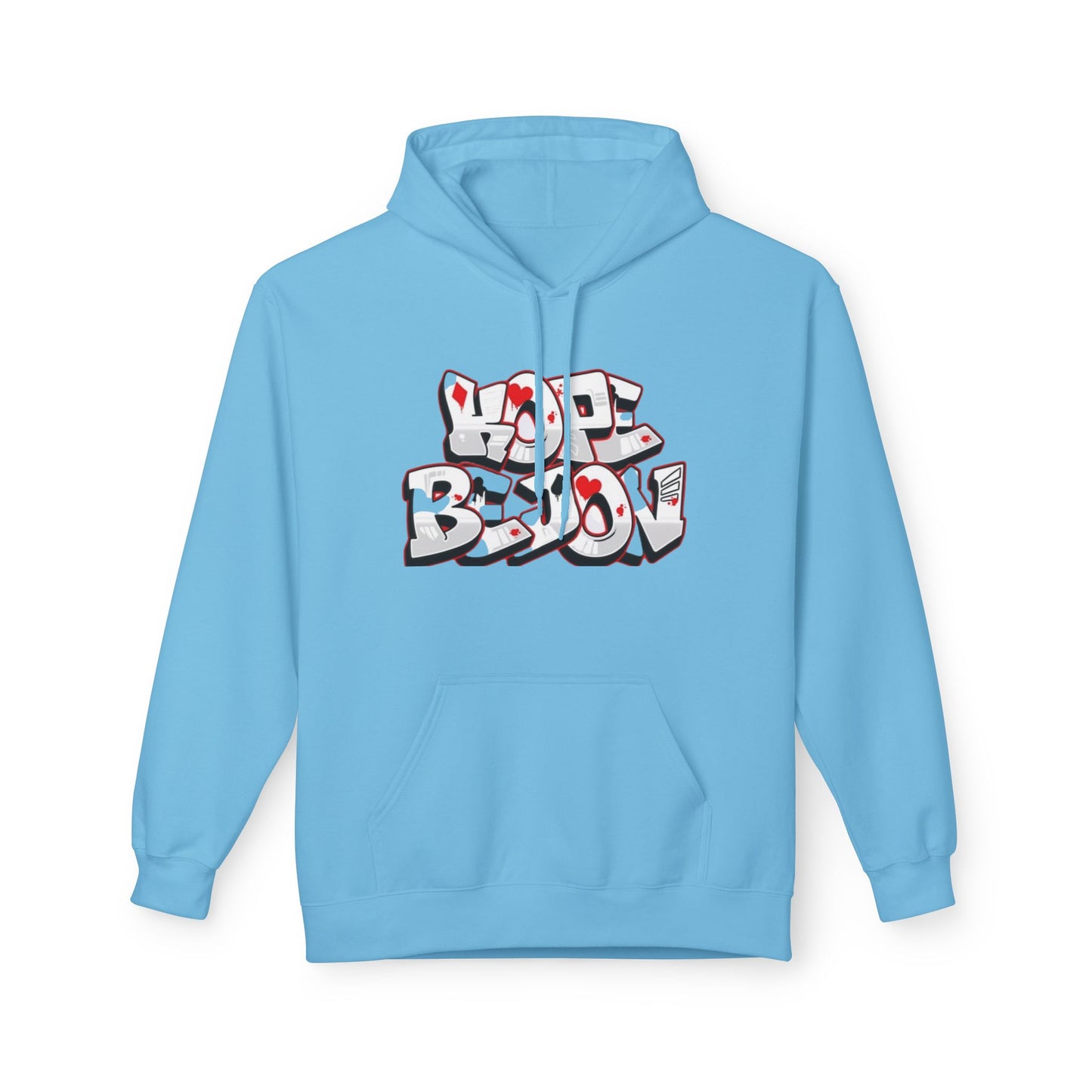 Graffiti Heart Hoodie - Urban Style, Streetwear, Cozy Apparel, Gift for Him/Her, Casual Outfit, Year-Round Fashion