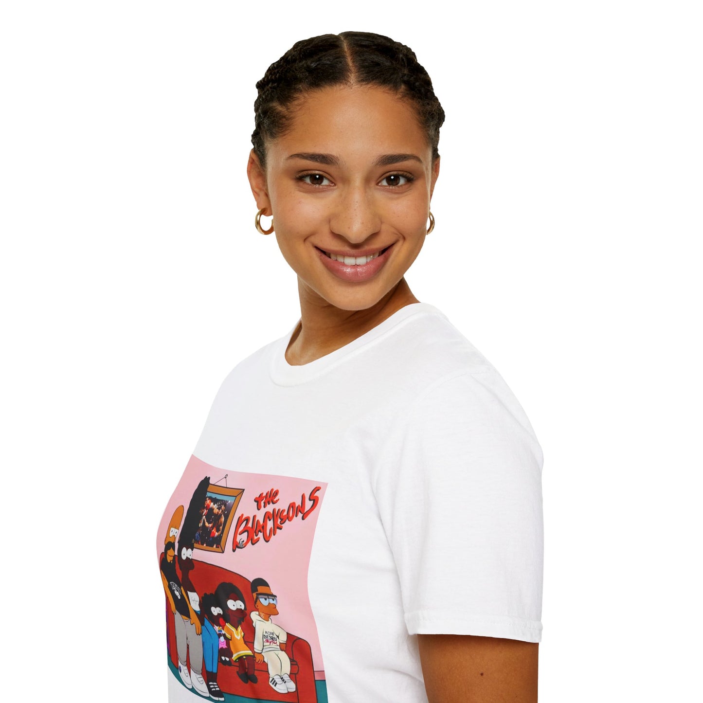 Stylish Cartoon T-Shirt - Vintage Graphic Tee, Fun Gift for Fans, Casual Wear, Quirky Apparel, Comfortable Daily Wear
