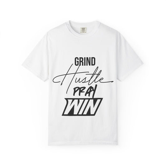 Inspirational Hustle T-Shirt, Motivational Tee, Unisex Tee for Entrepreneurs, Gift for Graduates, Everyday Wear, Affirmation Top