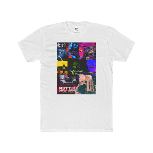 Retro Graphic Unisex Cotton Crew Tee | Vintage Aesthetic T-Shirt, Casual Wear, Gift for Music Lovers, Festival Apparel