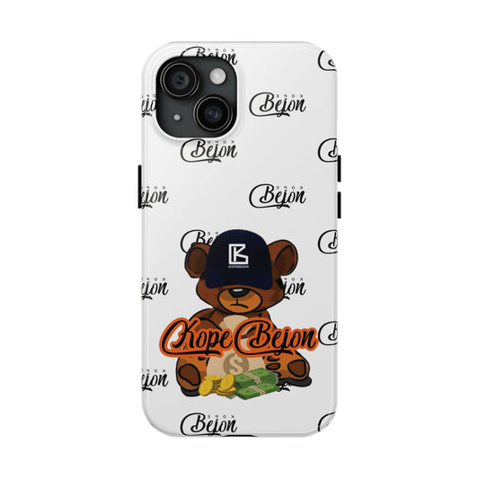 Bear Tough Phone Case, Trendy Phone Cover, Gift for Friends, Custom Phone Shell, Unique Mobile Accessory