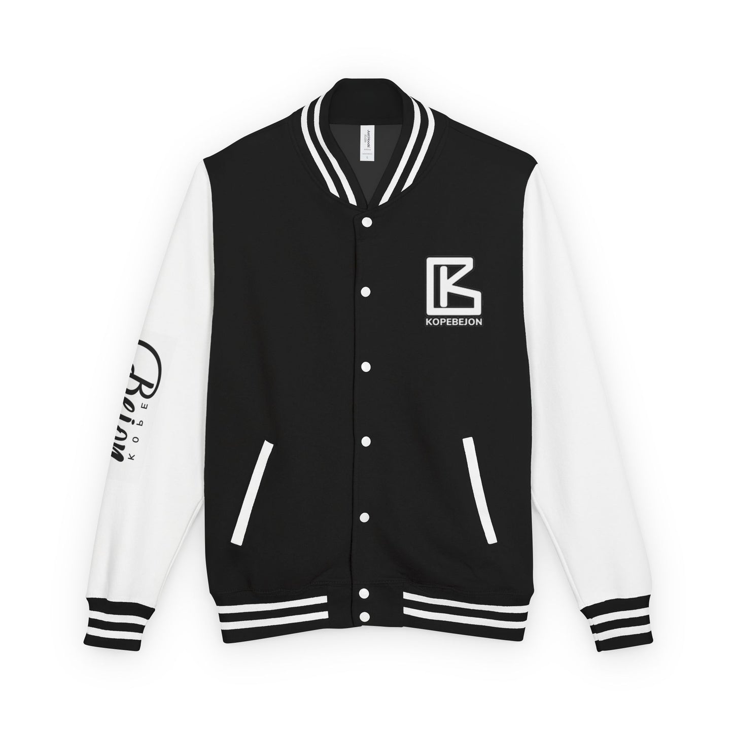 Unisex Heavyweight Letterman Jacket with Inspirational Quotes, Casual Streetwear, Perfect for Gifts, Sports Events, and Celebrations