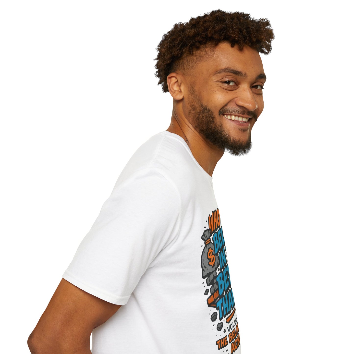 Motivational Unisex T-Shirt - "Who Will Believe in You Better Than You?" - Inspirational Gift for Dreamers, Achievers, Birthday, [...]