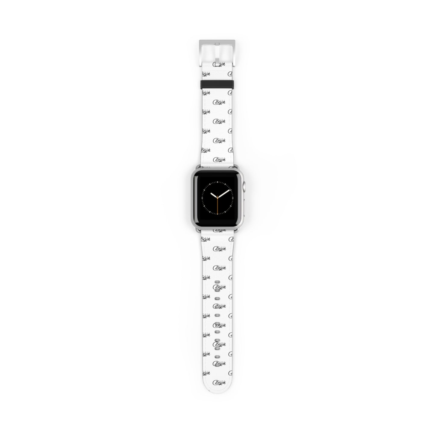 Sleek Monochrome Watch Band, Minimalist Style, IPhone Band, Modern Watch Strap, Trendy Gift for Him/Her, Stylish Accessory