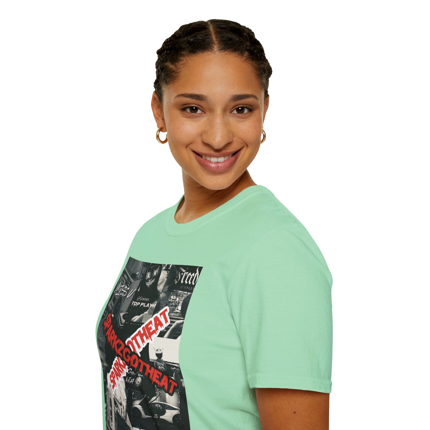 Street Style Graphic T-Shirt, Unisex Festival Tee, Music Lover Gift, Vintage Retro Apparel, Summer Wardrobe Essential