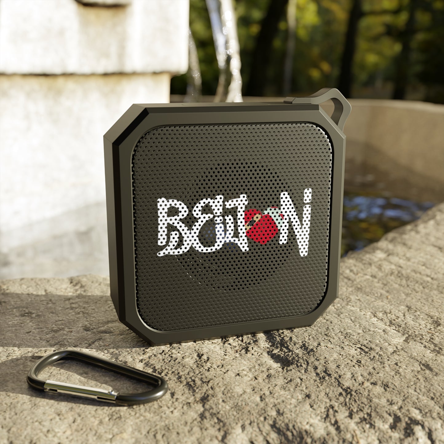 Outdoor Bluetooth Speaker, Waterproof Speaker, Portable Sound System, Perfect for Camping, Hiking, Party, Welcome to My Planet