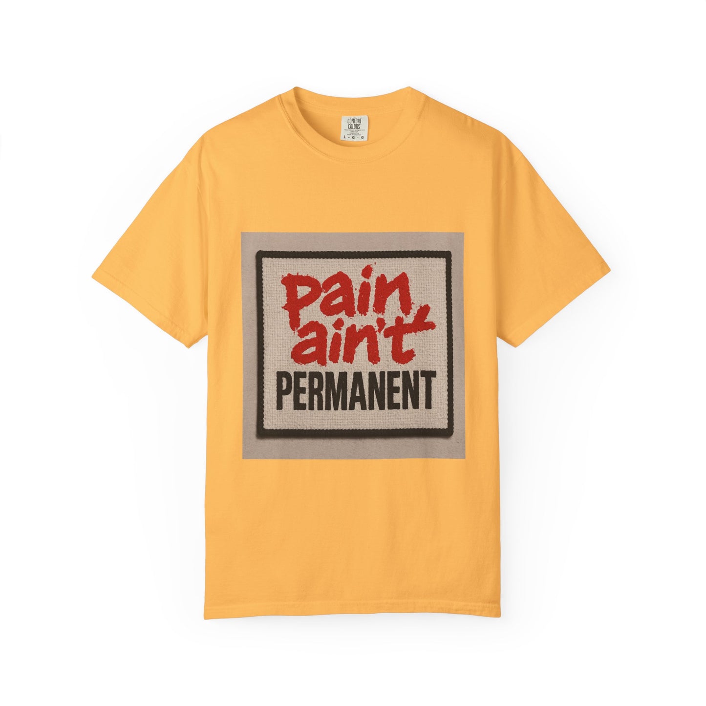 Pain Ain't Permanent T-Shirt, Motivational Tee, Unisex Graphic Shirt, Casual Gift, Everyday Wear, Inspirational Fashion